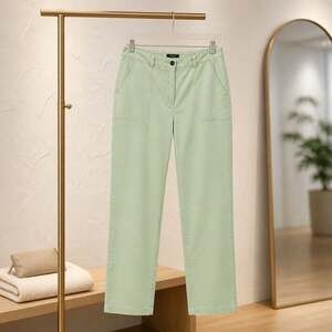Statements Allison Fit Full Length Light Green Straight Leg Chino Pants #836
